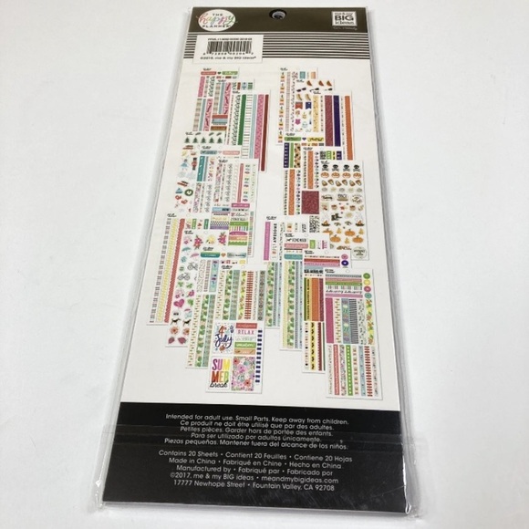 3/$30 The Happy Planner U.S.A. Holidays/Seasonal Washi Sticker Book- 449 Pieces - Picture 3 of 3